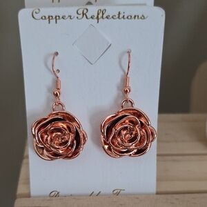 Rose Gold Earrings
